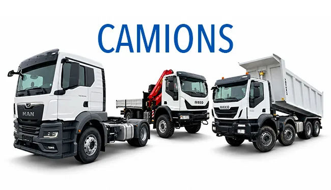 Stock Camion, Engins, Tracteurs, Remorque et Semi-remorque export Afrique meilleurs prix