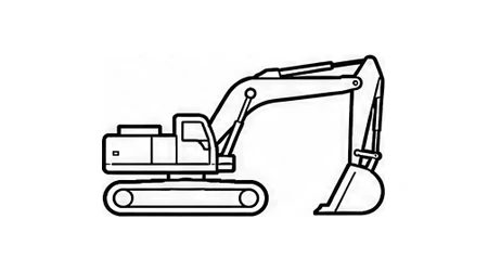 Pelle hydraulique  Engins Afrique import/export Prix bas hors taxes 