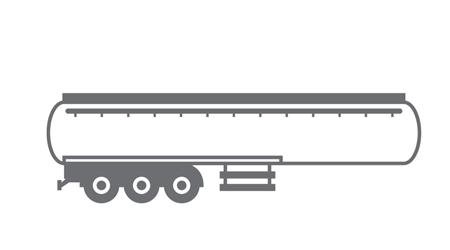 Différents Types De Camions Semi-remorques Avec Remorques Isolés Sur Fond Blanc Eu European Us