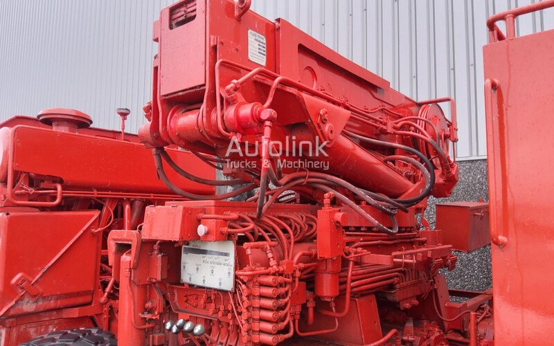 Man kat 1 8x8 12.7l turbo diesel grue atlas k4300m5 10 tonnes + citerne carburant 3.500 litres