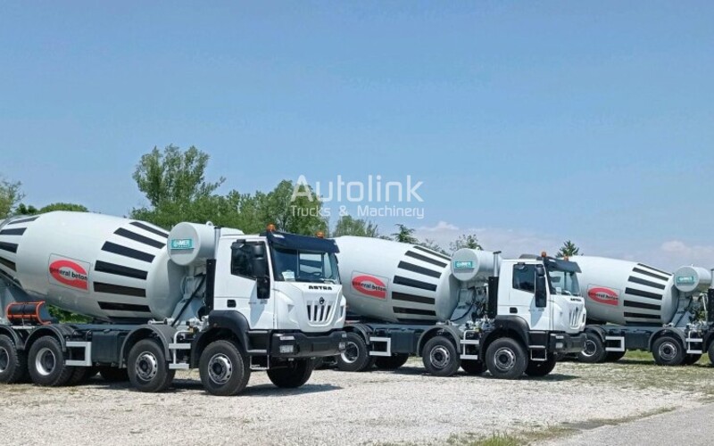 Iveco astra hd9 84.42 12.9l diesel 8x4 mixer