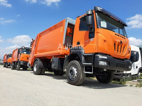 Iveco-Astra Camión de basura - export Afrique 