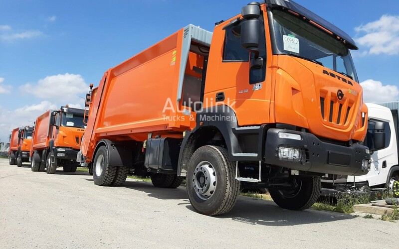 Iveco astra hd9 12.9l turbo diesel  benne À ordures/dumpster truck 4x2
